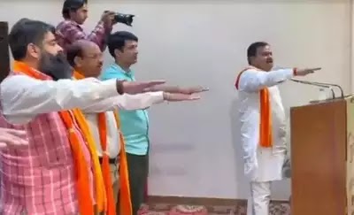 सनातन धर्म के रक्षकों का हिन्दूपीठ ने किया सम्मान
